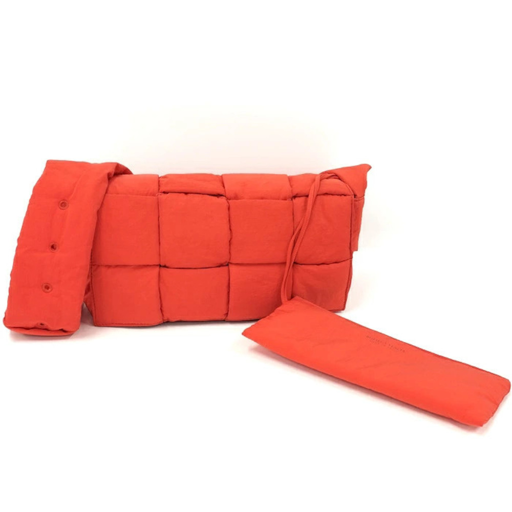 Bottega Veneta Padded Tech Cassette Shoulder Bag Red